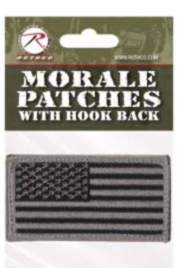 Rothco American Flag Patch - Hook Back