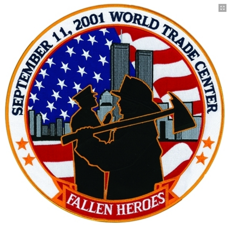 Hero's Pride 9/11 Fallen Heroes Tribute Patch 12"