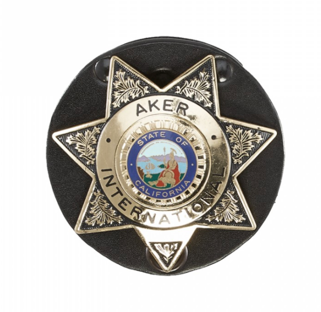 Aker Star Badge Holder