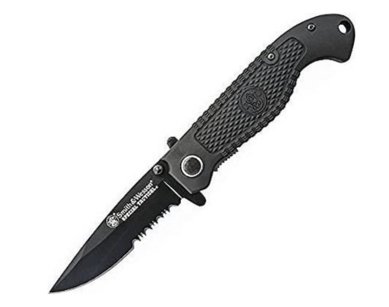 Smith & Wesson Liner Locking Tactical Knife CKTACBSCP-W