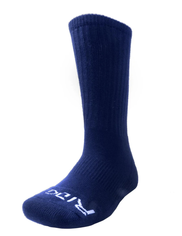 Ridge Footwear 152/153 Men's Navy Crew Socks