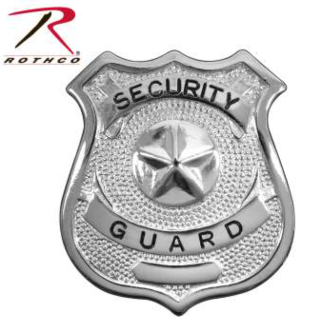 Rothco Security Guard Badge