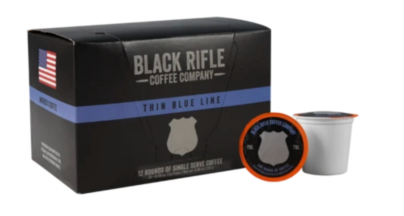 Black Rifle Coffee Company Thin Blue Line Coffee Rounds