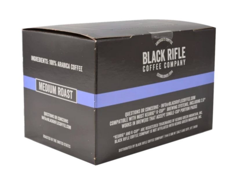 Black Rifle Coffee Company Thin Blue Line Coffee Rounds