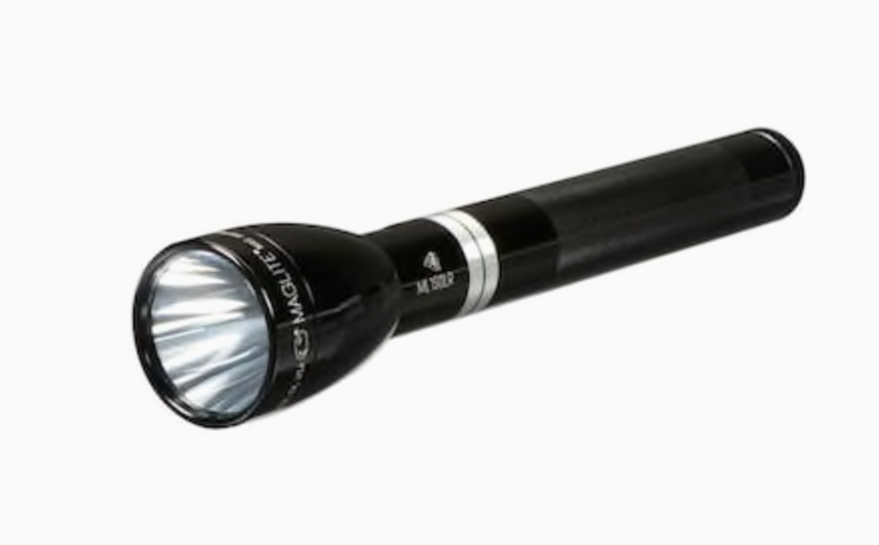 Maglite ML150LR-1019 Rechargeable System LED Flashlight, Black 120 vac