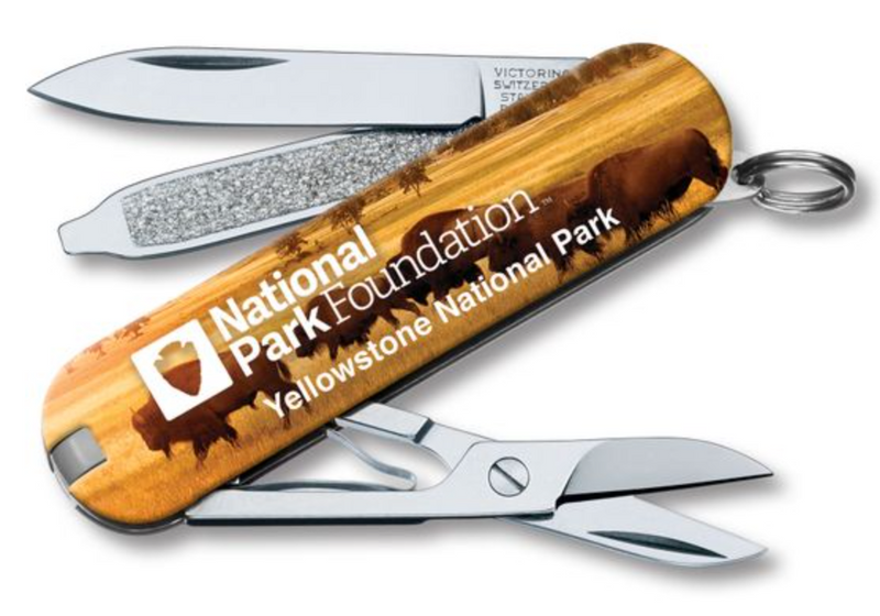 Victorinox Swiss Army Yellowstone National Park Classic SD Multi-Tool, 2.25"