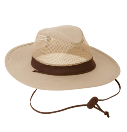 SwissTech Men's Explorer Hat With Vented Crown