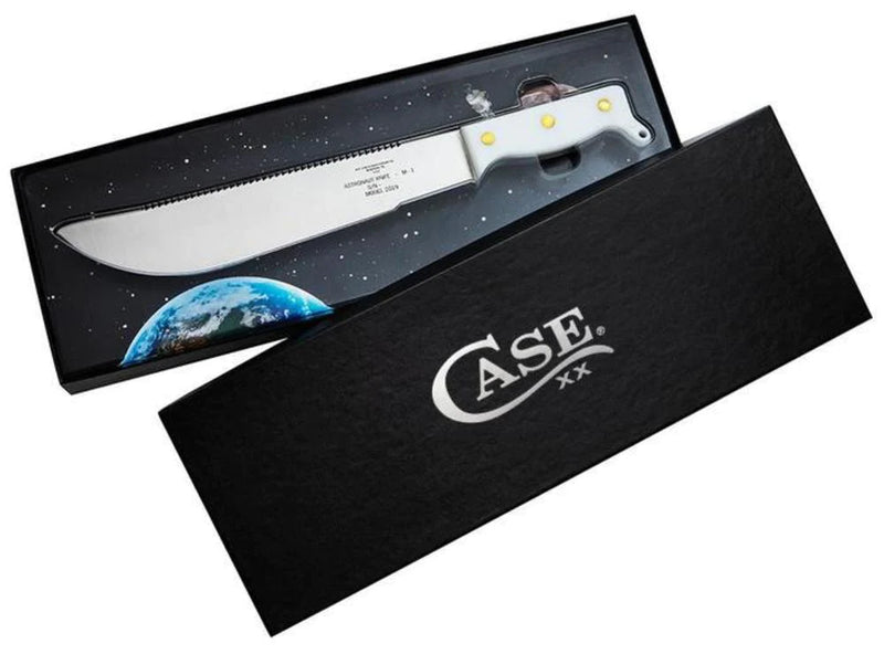 Case White Synthetic Smooth Astronaut's Knife