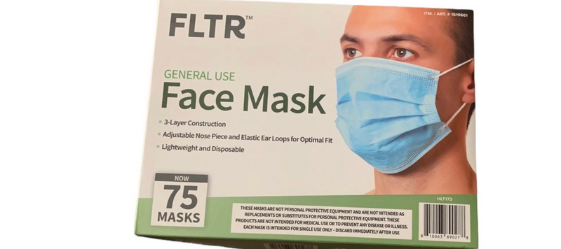 FLR Face Mask 75 Masks