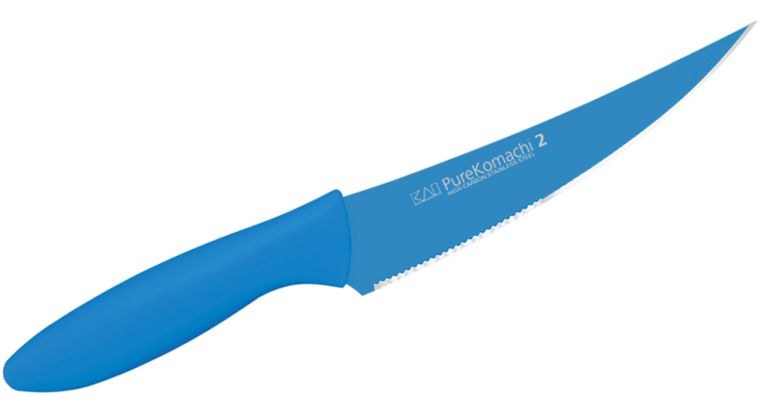 KAI Pure Komachi 2 Series 6" Multi-Utility Knife- Blue