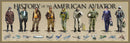 History of the American Aviator Print 36"