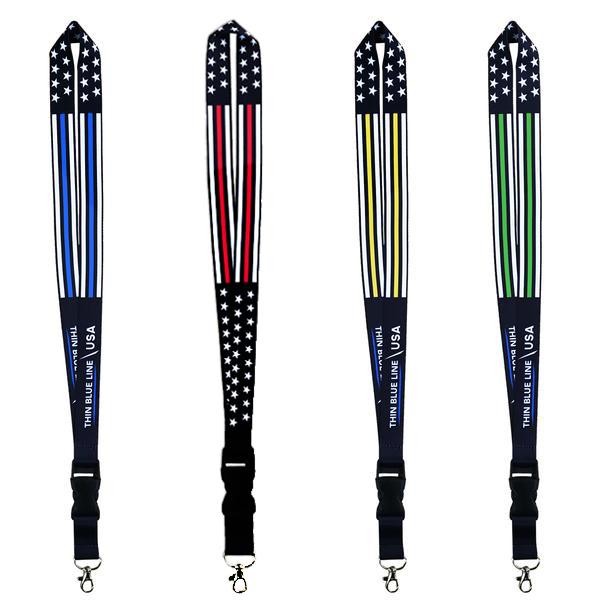 Stars and Stripes Lanyard