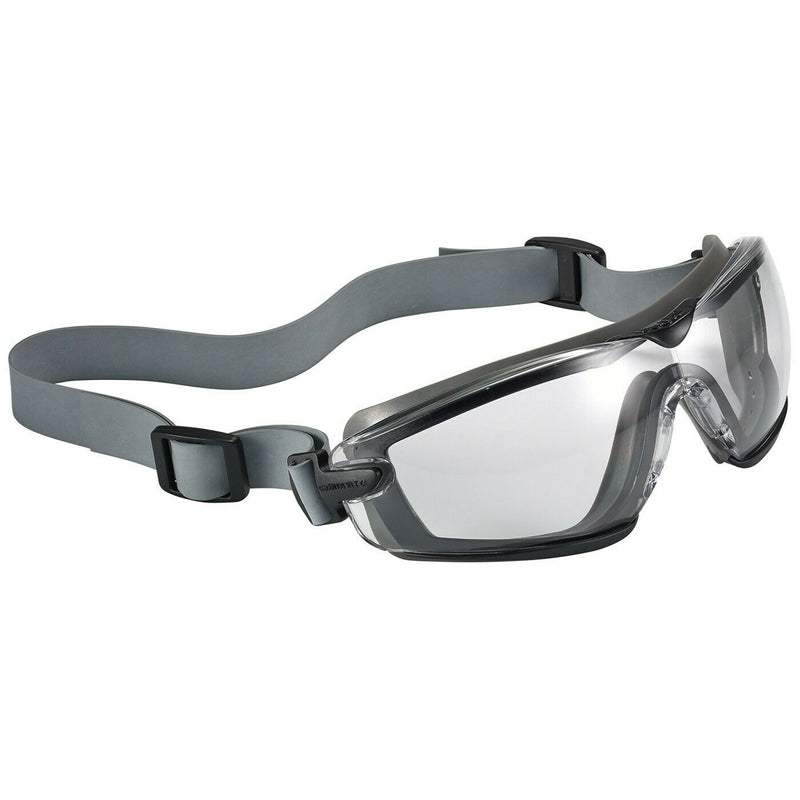 Bolle Cobra TPR Goggles with Gray Frame and Clear Platinum