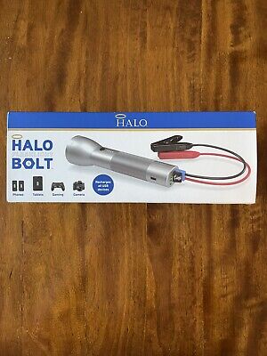 Halo Bolt Portable Power Jump Starter Flashlight (Rose Gold)