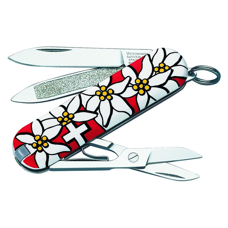 Edelweiss Classic Swiss Army Knife by Victorinox, Red