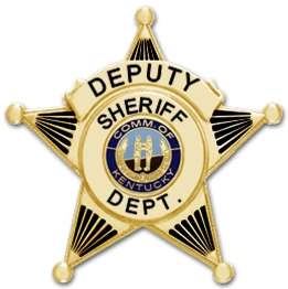 Hero's Pride Deputy Sheriff Department Hat Badge